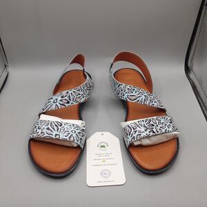 Hee Asymmetrical Strap Sandals Women's 5.5-6M EU 36 Blue Savanna